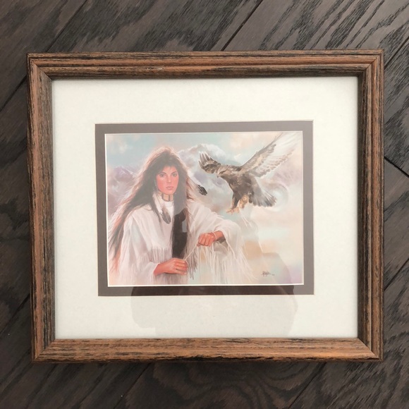 Maija artist print in 12 1/2 x 11 frame